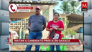 Asesinan a Yonis Atenógenes, candidato del PRI en Oaxaca