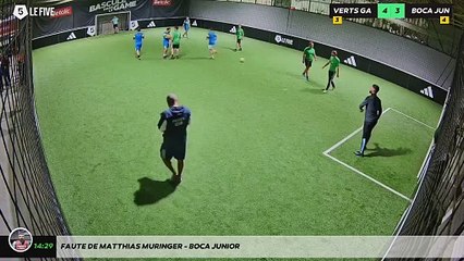 Faute de Matthias Muringer - BOCA JUNIOR