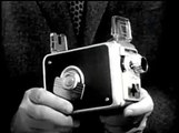 1950s Kodak movie camera TV commercial