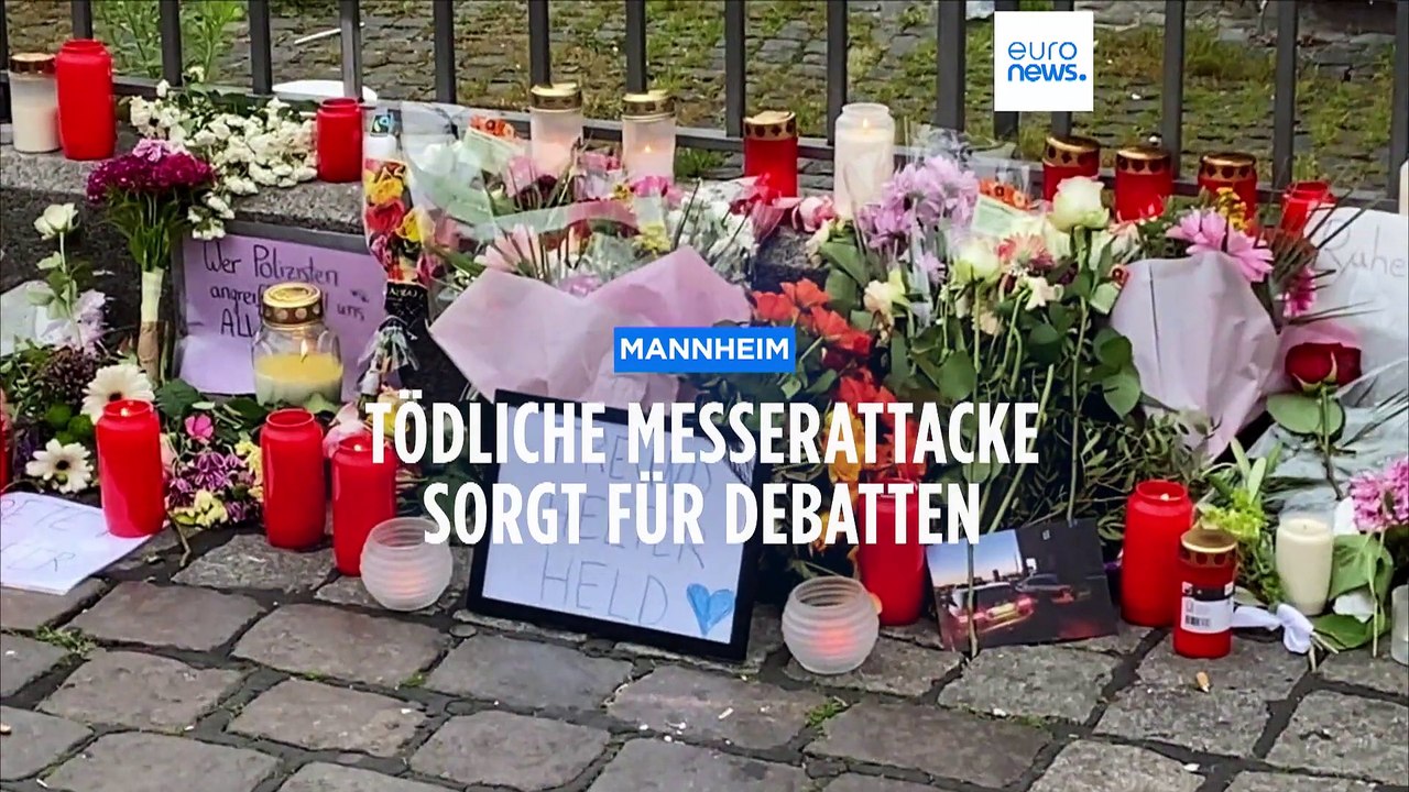 Generalbundesanwalt ermittelt nach tödlicher Messerattacke in Mannheim