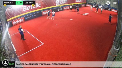 Faute de Alexandre  Vaz Silva - PICOLE NATIONALE