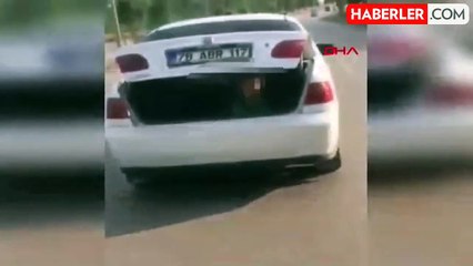 Karabük'te Çocuğun Otomobilin Bagajında Tehlikeli Yolculuğu