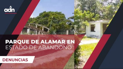 Parque de Alamar en estado de abandono