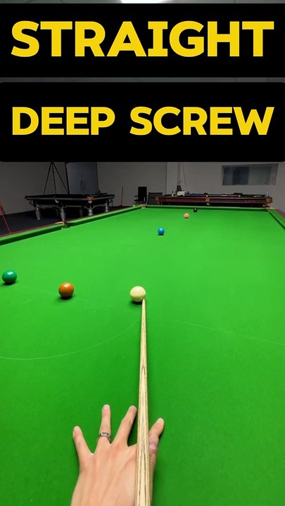 Snooker Deep Screw