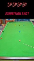 Snooker Exhibition Shot