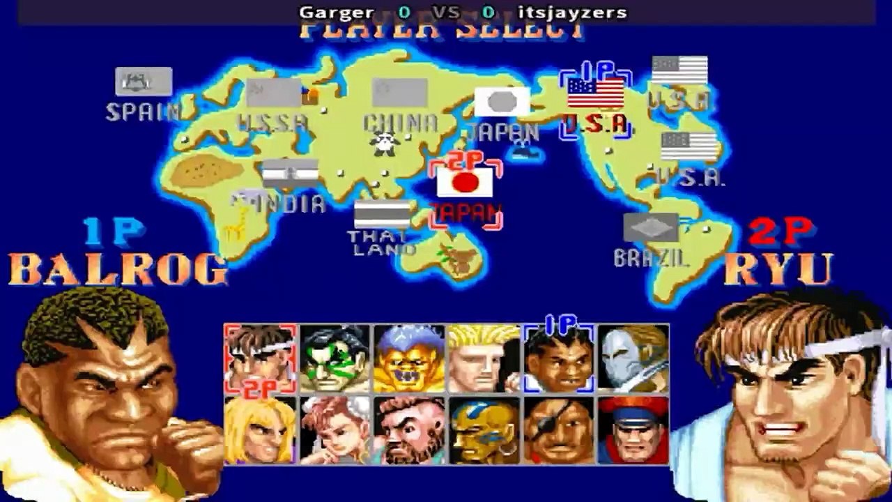 Street Fighter II'_ Hyper Fighting - Garger vs itsjayzers