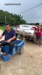 A Funny Story of two friends _ mini wood toy-woodworking art skill wood