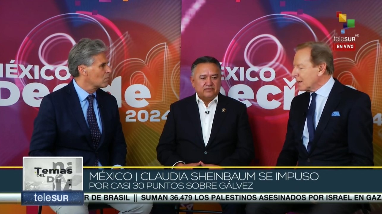 Martín Esparza: Nosotros los mexicanos nos identificamos con la presidenta Claudia Sheinbaum