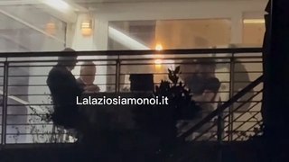 Lazio, incontro Lotito-Tudor: le immagini