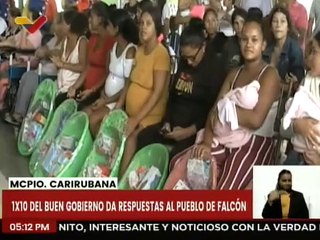 Falcón | 1X10 del Buen Gobierno beneficia a familias con atención integral en el mcpio. Carirubana
