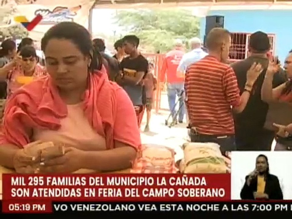 Más de mil 200 familias son favorecidas con la Feria del Campo Soberano en el estado Zulia