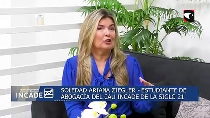 La alumna de abogacía Soledad Ariana Ziegler, nos cuenta su experiencia en la Univ. Siglo21
