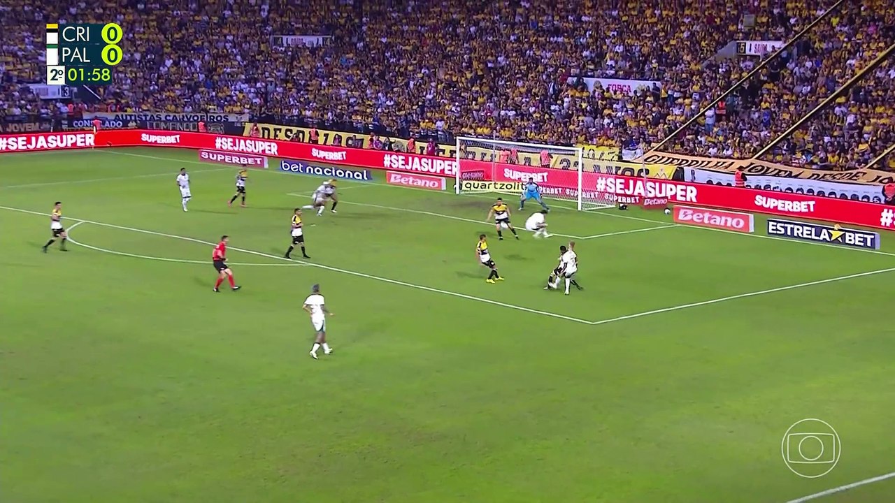 Criciúma x Palmeiras (Campeonato Brasileiro 2024 7ª rodada) 2° tempo