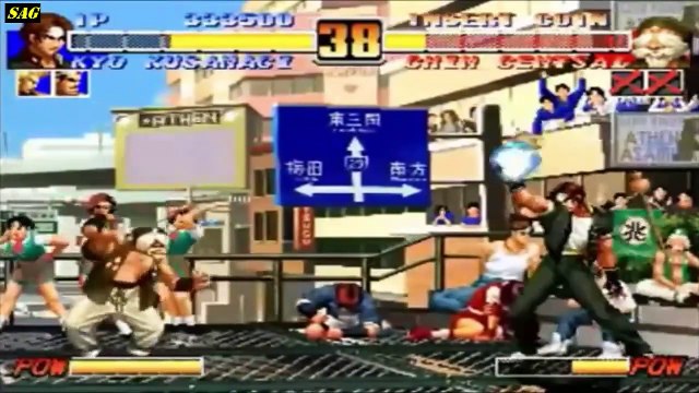 THE KING OF FIGHTERS 96 - FULL GAMEPLAY (ARCADE) PLAYTHROUGH NO COMMENTARY - SERGIO GAMER
