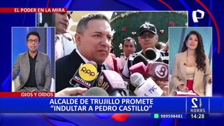 Arturo Fernández promete 'indultar' a Pedro Castillo si gana las elecciones del 2026
