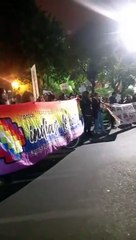 Ni una menos en Salta: la marcha llegó a al Central de la Policía