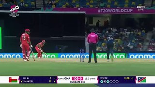 T20 WORLD CUP: OMAN VS NAMIBIA