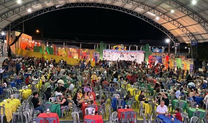 Download Video: 5º Arraiá da Tia Jú contou com muito forró, apresentações e toda animação de Dona Fransquinha em Cajazeiras