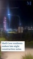 Shell Cove after-hours construction noise