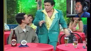 eddie santiago en la collera del chato y con meelcochita y el chiste de los bomberos videoreaccion