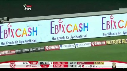 KL RAHUL 132 VS RCB IPL 2020