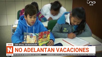 no adelantan vacaciones