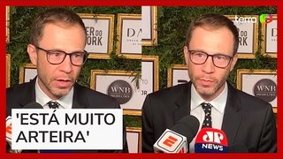 Tiago Leifert diz que tratamento contra o câncer não abateu a filha: 'Está muito arteira'