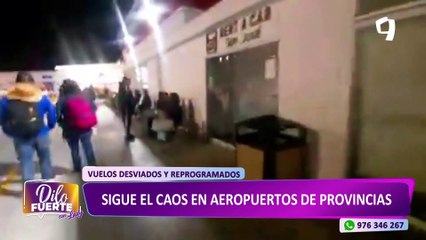 Aeropuerto de Chiclayo: caos y descontrol por cancelación masiva de vuelos