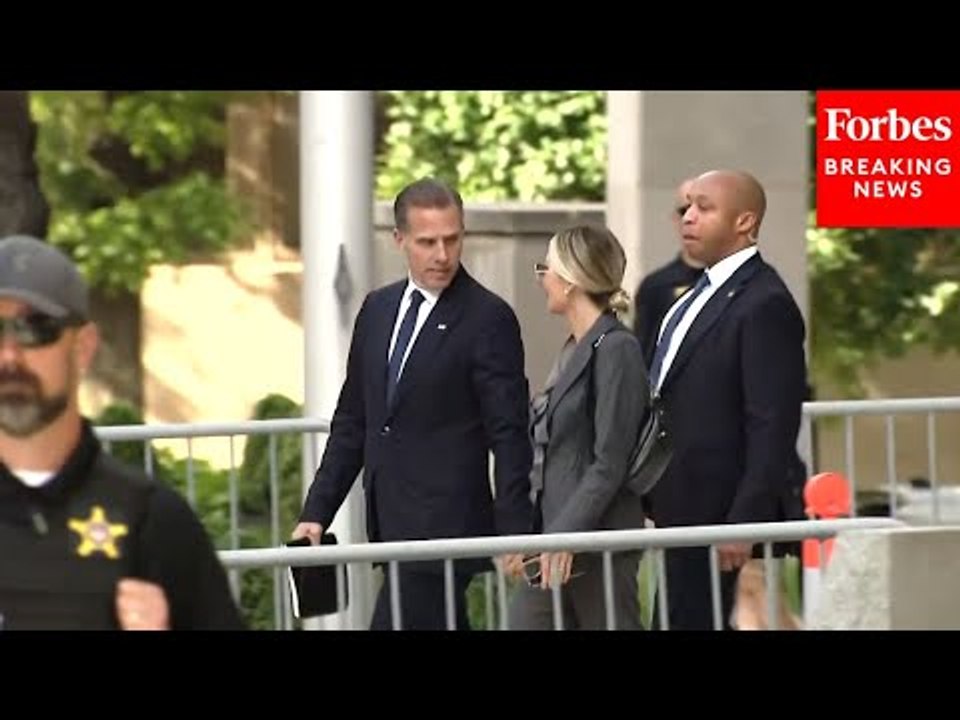 JUST IN: Hunter Biden Departs Courthouse In Delaware After Jury Is Selected In Federal Gun Trial