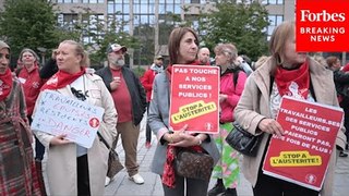 WATCH: Protestors Gather In Brussels, Belgium In Opposition To European Austerity Measures