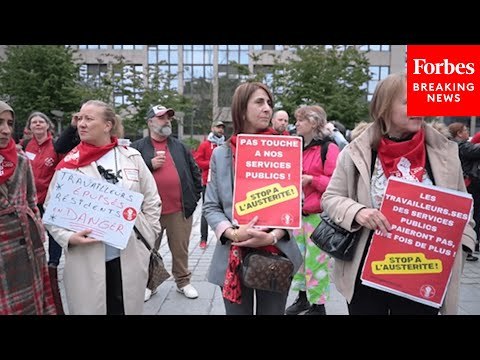 WATCH: Protestors Gather In Brussels, Belgium In Opposition To European Austerity Measures