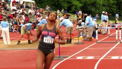 Cierra Pyles in final race at Ohio State in East First Round 2022