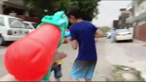 Water Gun Fun with MustafaKidPresident and Friends!