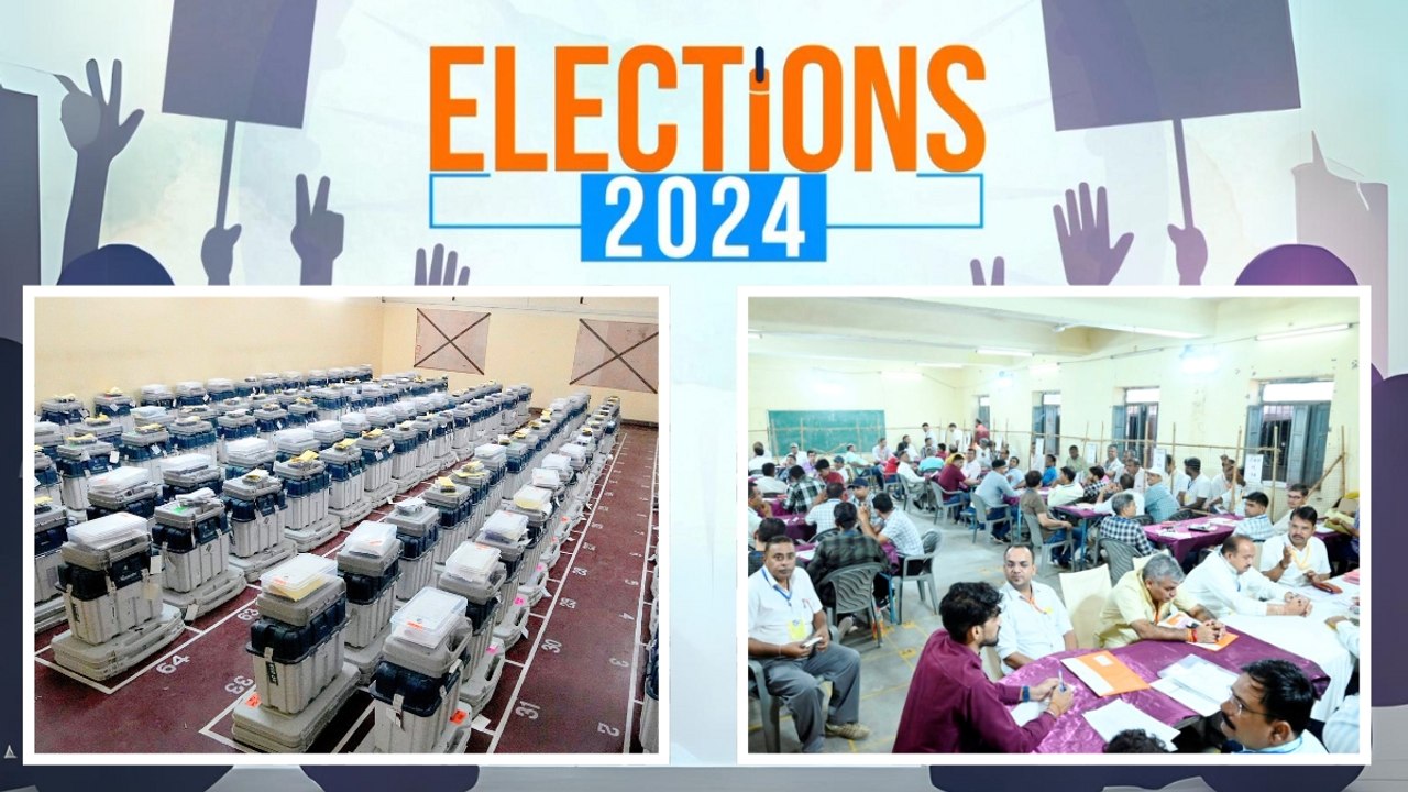 लोकसभा चुनाव 2024 के नतीजों के लिए वोटों की गिनती जारी, शुरुआती रुझानों में NDA को बहुमत