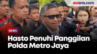 Hasto Penuhi Panggilan Polda Metro Jaya