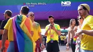 NO COMMENT: Brasil saca la bandera arcoiris con motivo del mes del orgullo LGTBQ+