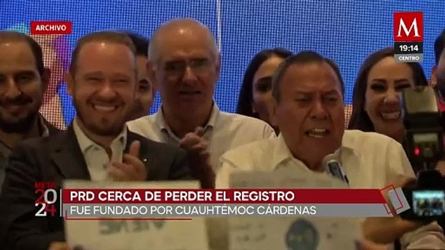 ¿El PRD podría perder su registro como partido político nacional?
