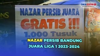 Persib Bandung Juara, Pedagang di Karawang Gratiskan 1000 Tusuk Telur Gulung