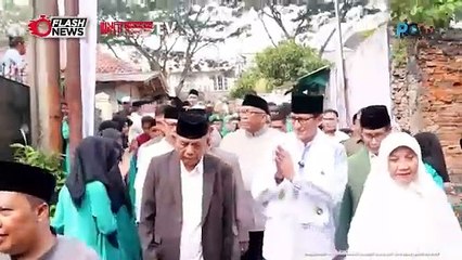 Sandiaga Uno Sambangi Pesantren Syamsul Ulim Sukabumi Jajaki Program Santripreneur