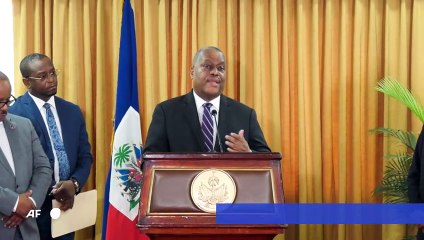 "Cumpliremos lo prometido": Garry Conille es investido como primer ministro de Haití