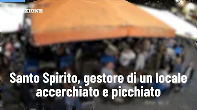 Santo Spirito, gestore di un locale accerchiato e picchiato