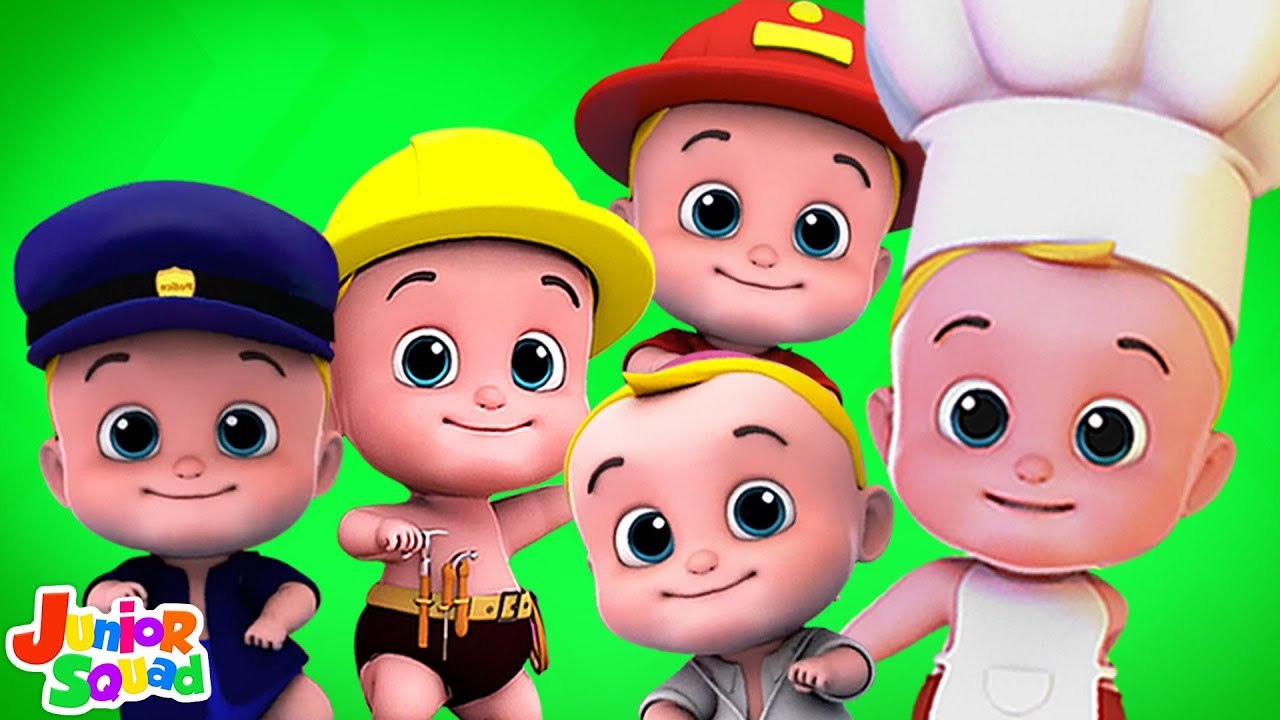 Five Little Babies, Nursery Rhyme and Learning Video for Kids - video ...