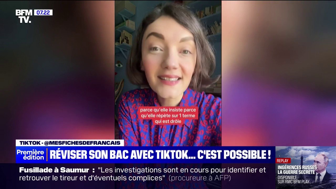 "J'essaie d'être le plus ludique possible": sur Tiktok, les contenus pour réviser le bac cartonnent