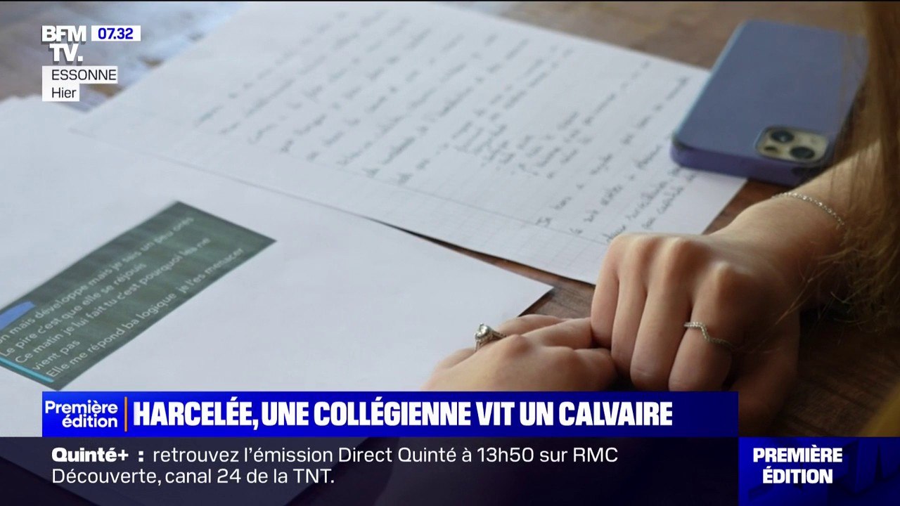 "Je ne me sens ni en sécurité au collège, ni chez moi": harcelée depuis un mois, Ophélie vit un calvaire