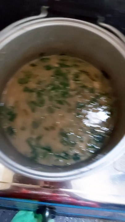 Monggo with horseradish