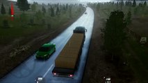 Truck overturns on mountain cliff truckers simulator gameplay | Truckers Of Europe 3