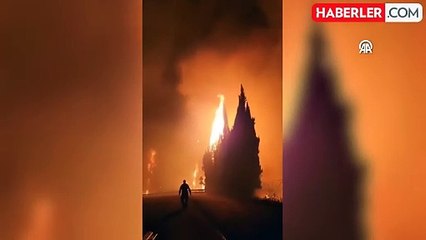 Sıcaklık 40 dereceyi buldu! Hizbullah'ın roket yağmuru İsrail'i yangın yerine çevirdi