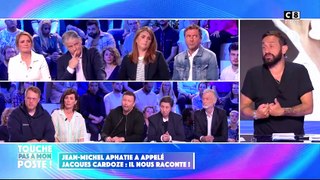 Cyril Hanouna révèle le contenu de son coup de fil à Jean-Michel Aphatie : 