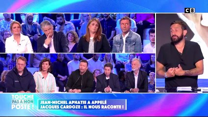 Cyril Hanouna révèle le contenu de son coup de fil à Jean-Michel Aphatie : "Il est bas de plafond, et c'est pas parce qu'il a l'air intelligent qu'il l'est !"
