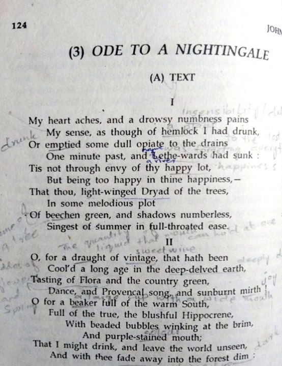 Exploring the First Two Stanzas of Keats' 'Ode to a Nightingale': A Journey into Melancholic Beauty"